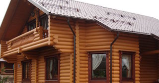Строительство дома из оцилиндрованного бревна в Советской Гавани - от 136721 рублей